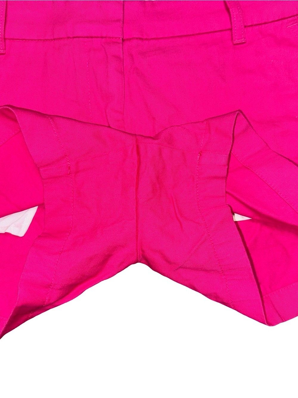 J. Crew Women’s sz 6 Bright Hot Pink Cotton Classic Chino Casual Shorts new nwt - Picture 2 of 11
